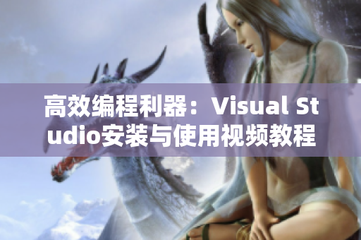 高效编程利器：Visual Studio安装与使用视频教程