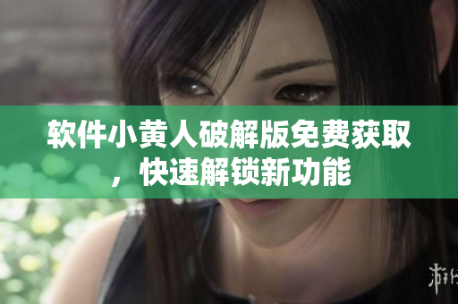 软件小黄人破解版免费获取，快速解锁新功能