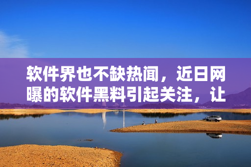 软件界也不缺热闻，近日网曝的软件黑料引起关注，让程序猿们纷纷围观