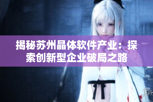 揭秘苏州晶体软件产业：探索创新型企业破局之路