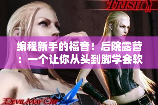 编程新手的福音！后院露营：一个让你从头到脚学会软件开发的项目！