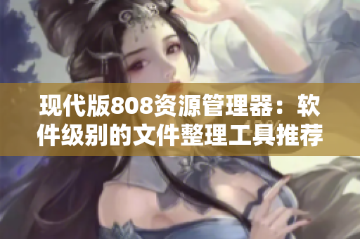 现代版808资源管理器：软件级别的文件整理工具推荐