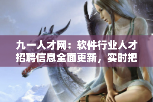 九一人才网：软件行业人才招聘信息全面更新，实时把握最新软件工作动态