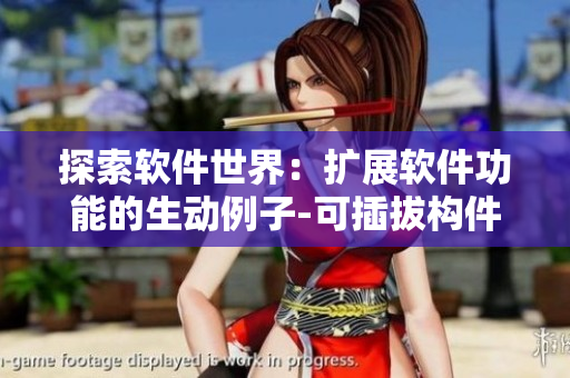 探索软件世界：扩展软件功能的生动例子-可插拔构件