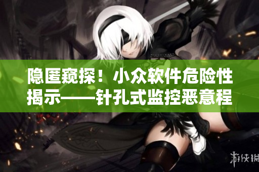 隐匿窥探！小众软件危险性揭示——针孔式监控恶意程序分析
