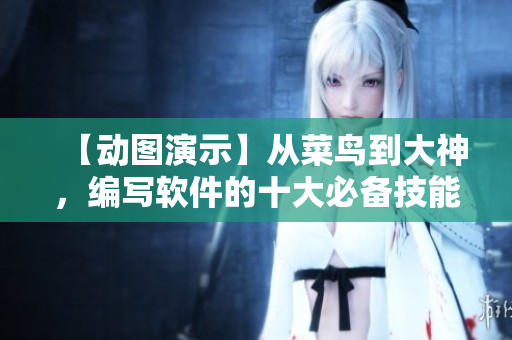 【动图演示】从菜鸟到大神，编写软件的十大必备技能