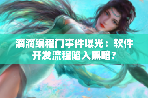 滴滴编程门事件曝光：软件开发流程陷入黑暗？