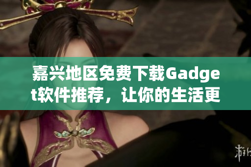 嘉兴地区免费下载Gadget软件推荐，让你的生活更加高效简洁
