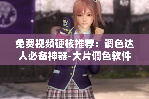 免费视频硬核推荐：调色达人必备神器-大片调色软件免费下载