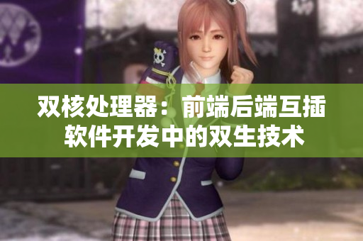 双核处理器：前端后端互插 软件开发中的双生技术