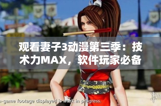 观看妻子3动漫第三季：技术力MAX，软件玩家必备！