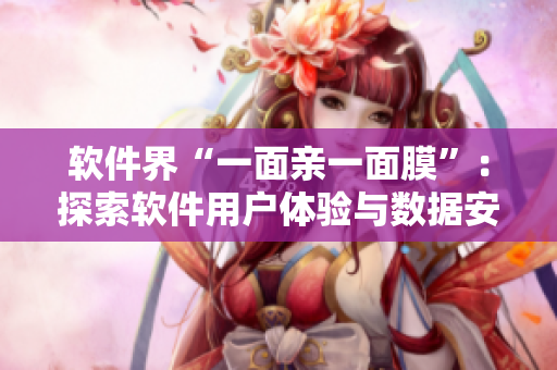 软件界“一面亲一面膜”：探索软件用户体验与数据安全的平衡