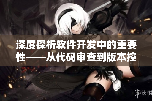 深度探析软件开发中的重要性——从代码审查到版本控制