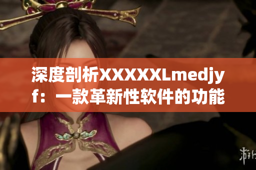 深度剖析XXXXXLmedjyf：一款革新性软件的功能与优点详解