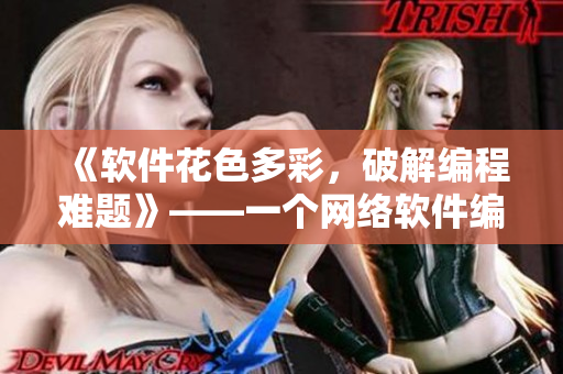 《软件花色多彩，破解编程难题》——一个网络软件编辑的理念