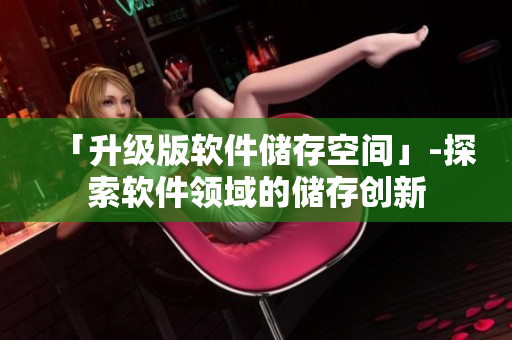 「升级版软件储存空间」-探索软件领域的储存创新