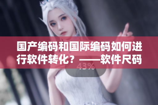 国产编码和国际编码如何进行软件转化？——软件尺码转换策略探讨