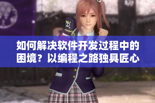 如何解决软件开发过程中的困境？以编程之路独具匠心闯出天地！