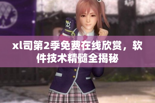 xl司第2季免费在线欣赏，软件技术精髓全揭秘