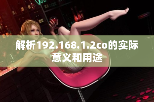 解析192.168.1.2co的实际意义和用途