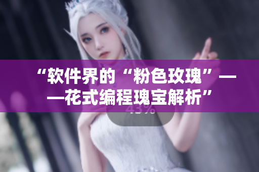 “软件界的“粉色玫瑰”——花式编程瑰宝解析”
