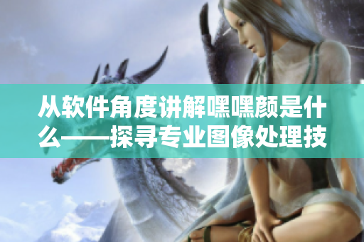 从软件角度讲解嘿嘿颜是什么——探寻专业图像处理技术
