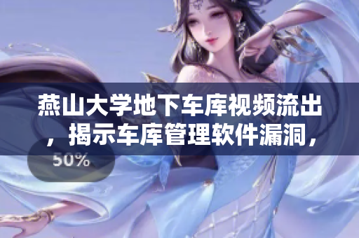 燕山大学地下车库视频流出，揭示车库管理软件漏洞，引发关注
