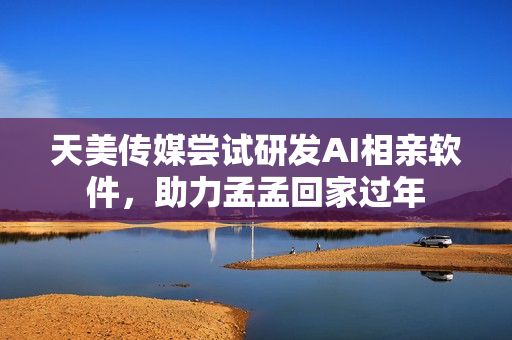 天美传媒尝试研发AI相亲软件，助力孟孟回家过年