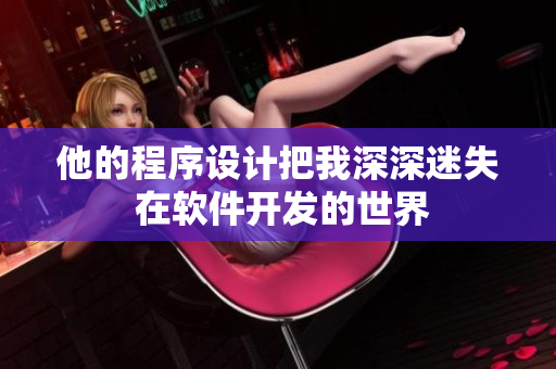 他的程序设计把我深深迷失 在软件开发的世界