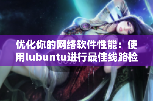 优化你的网络软件性能：使用lubuntu进行最佳线路检测