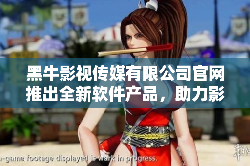 黑牛影视传媒有限公司官网推出全新软件产品，助力影视创意制作