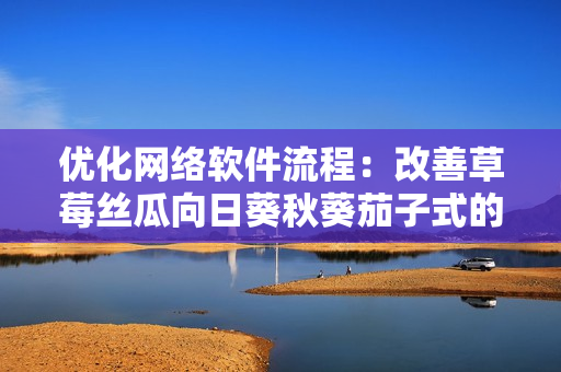 优化网络软件流程：改善草莓丝瓜向日葵秋葵茄子式的软件开发