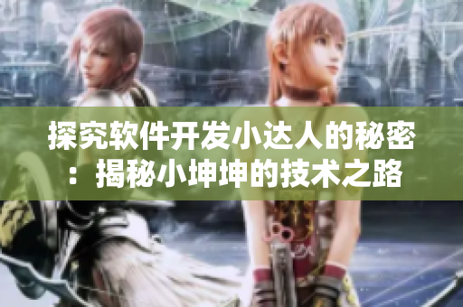 探究软件开发小达人的秘密：揭秘小坤坤的技术之路