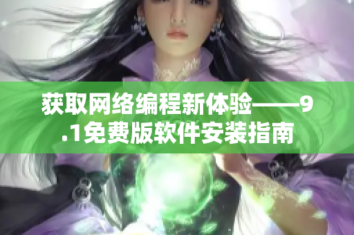 获取网络编程新体验——9.1免费版软件安装指南