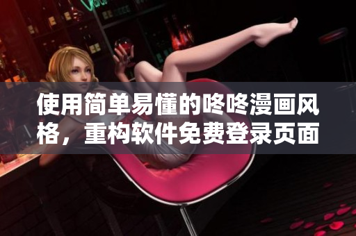 使用简单易懂的咚咚漫画风格，重构软件免费登录页面！