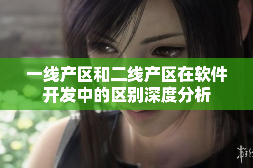 一线产区和二线产区在软件开发中的区别深度分析