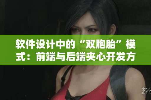 软件设计中的“双胞胎”模式：前端与后端夹心开发方式