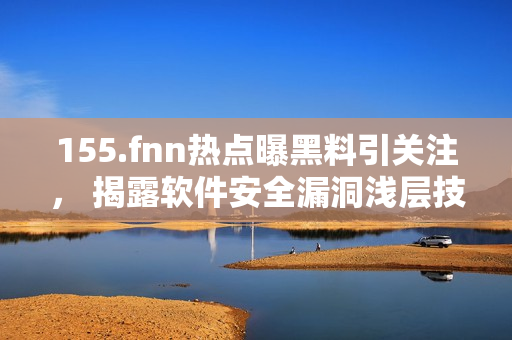 155.fnn热点曝黑料引关注， 揭露软件安全漏洞浅层技术原理