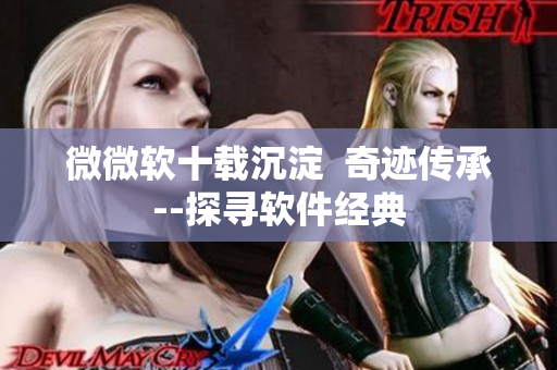 微微软十载沉淀  奇迹传承--探寻软件经典