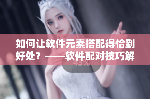 如何让软件元素搭配得恰到好处？——软件配对技巧解析