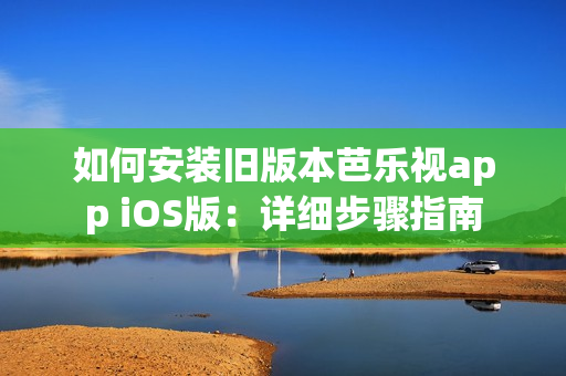 如何安装旧版本芭乐视app iOS版：详细步骤指南