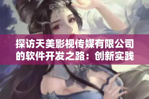 探访天美影视传媒有限公司的软件开发之路：创新实践与技术探索