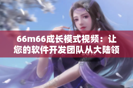 66m66成长模式视频：让您的软件开发团队从大陆领先起跑线