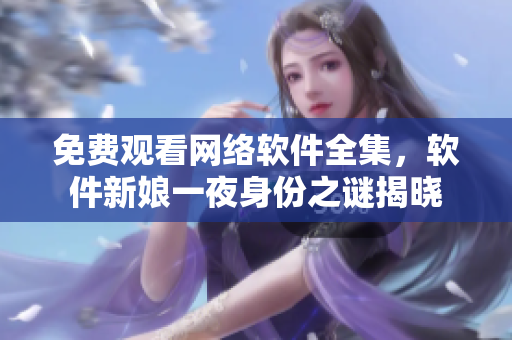 免费观看网络软件全集，软件新娘一夜身份之谜揭晓