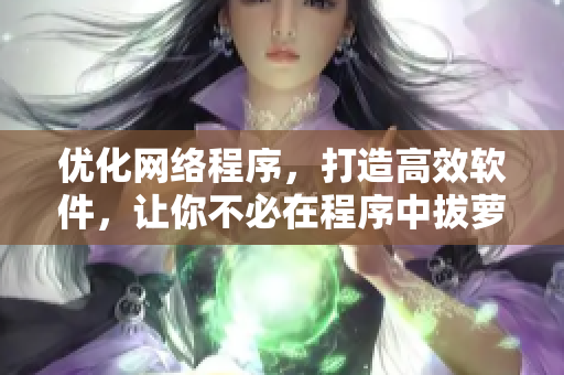 优化网络程序，打造高效软件，让你不必在程序中拔萝卜盖被子！