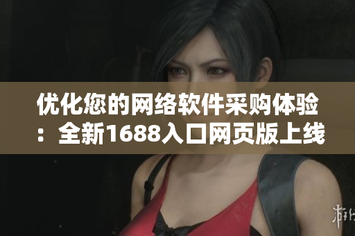 优化您的网络软件采购体验：全新1688入口网页版上线