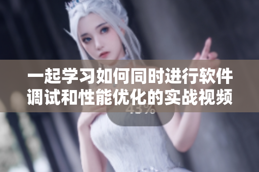 一起学习如何同时进行软件调试和性能优化的实战视频