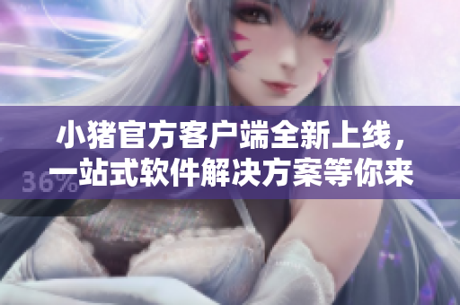 小猪官方客户端全新上线，一站式软件解决方案等你来体验