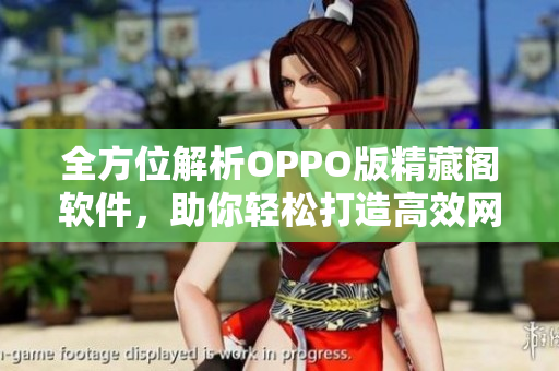 全方位解析OPPO版精藏阁软件，助你轻松打造高效网络软件