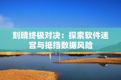 刻晴终极对决：探索软件迷宫与抵挡数据风险